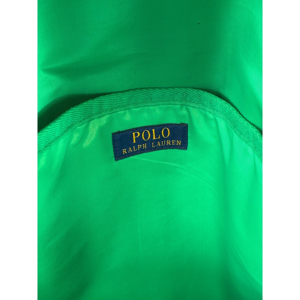 Polo Ralph Lauren Pony Backpack Men's Medium Green Rucksack Travel Casual - Picture 7 of 16
